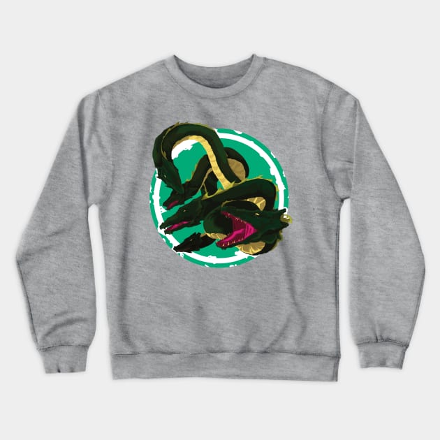 Hydra Crewneck Sweatshirt by Sticker Steve